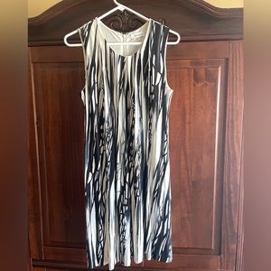 Calvin Klein Abstract Shift Dress